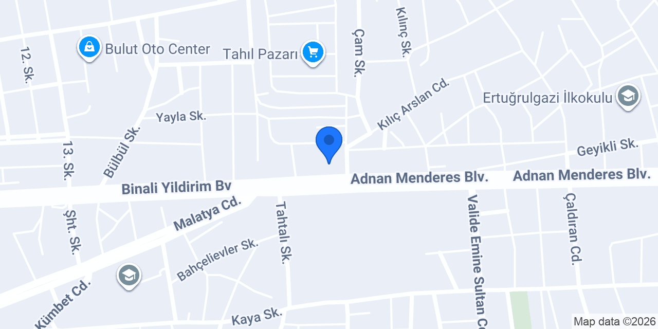CBB İŞ MAKİNALARI konumu