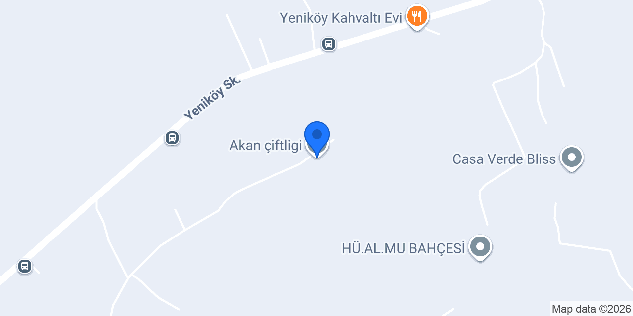 Akan çiftligi konumu