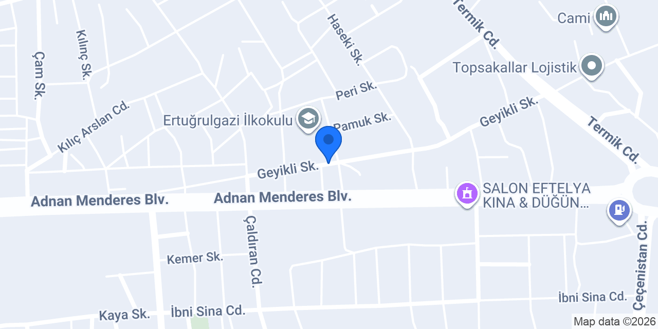 MTE Lojistik konumu