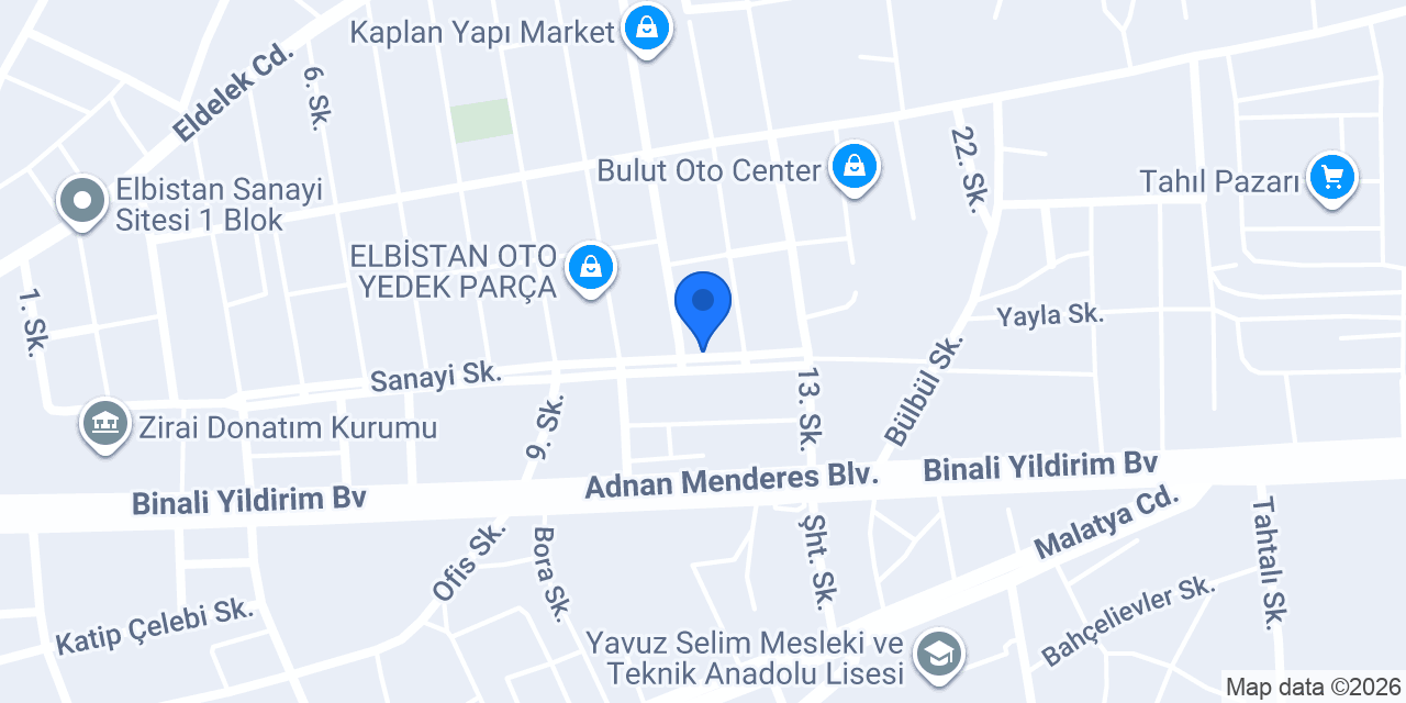 ELKA ZEKİ YAPI MARKET konumu