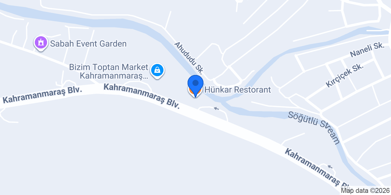Hünkar Restorant konumu