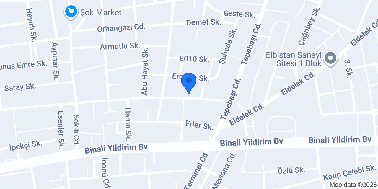 İlknur Dikim Evi konumu
