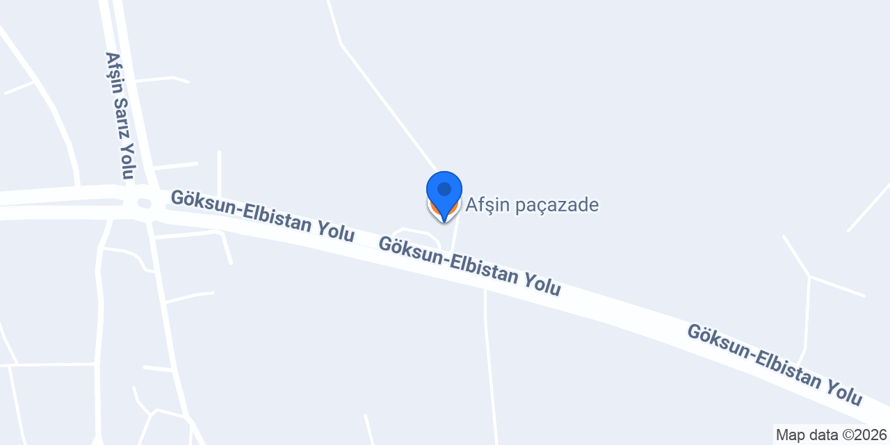 Afşin paçazade konumu