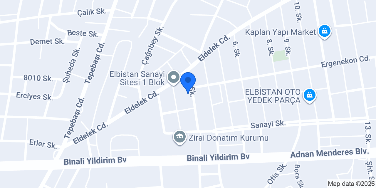 DP İnşaat Proje Ltd. Şti. konumu