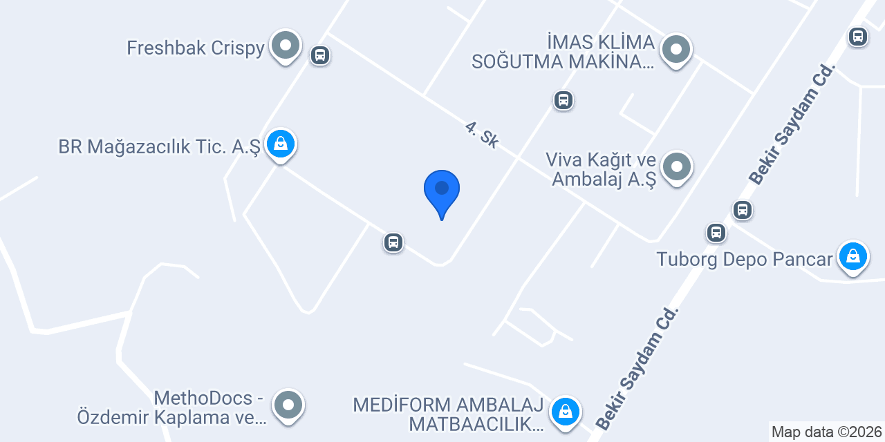 Ayza Elektrostatik Toz Boya konumu