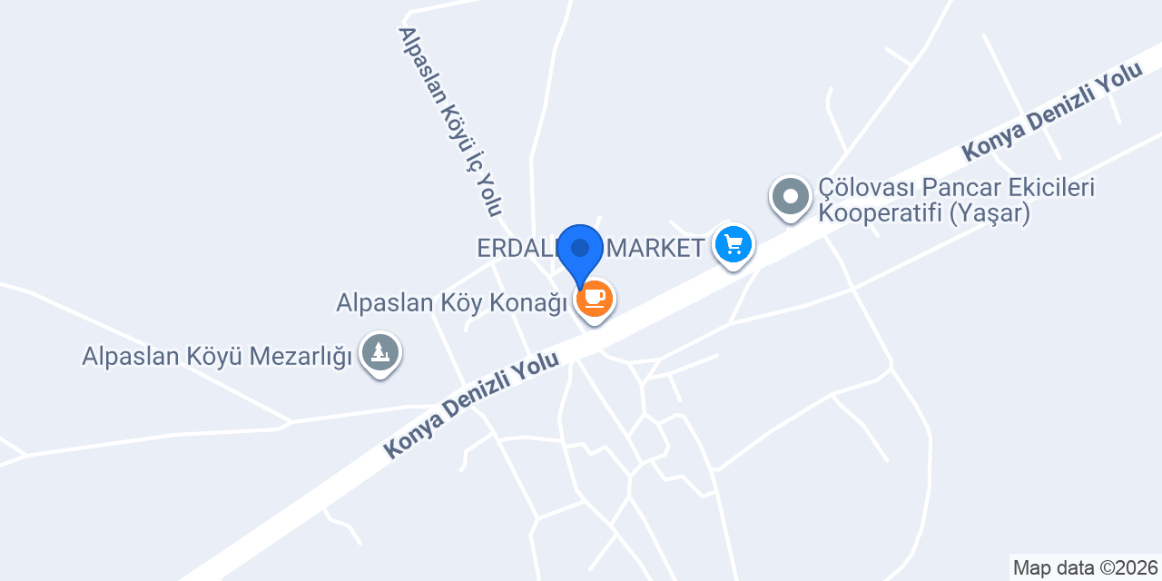 Alpaslan İlkokulu konumu