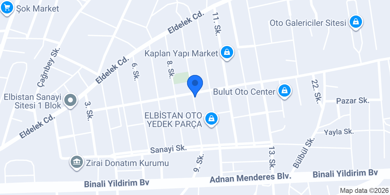 AKİF OTOGAZ konumu