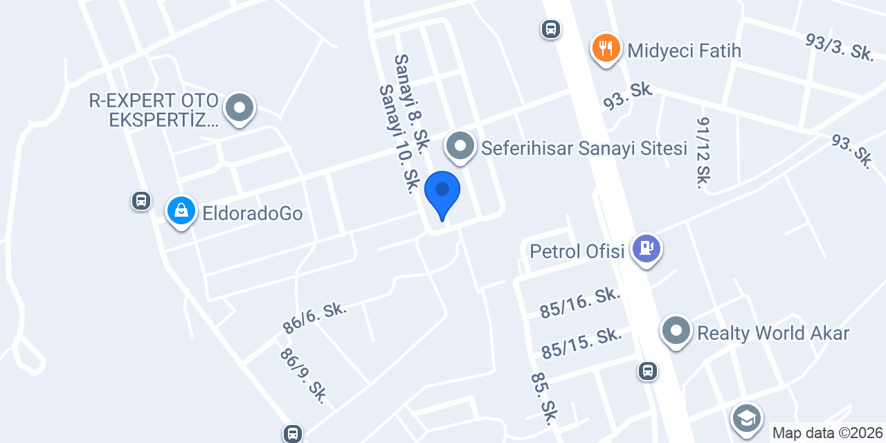 Lastikçi Seferihisar konumu