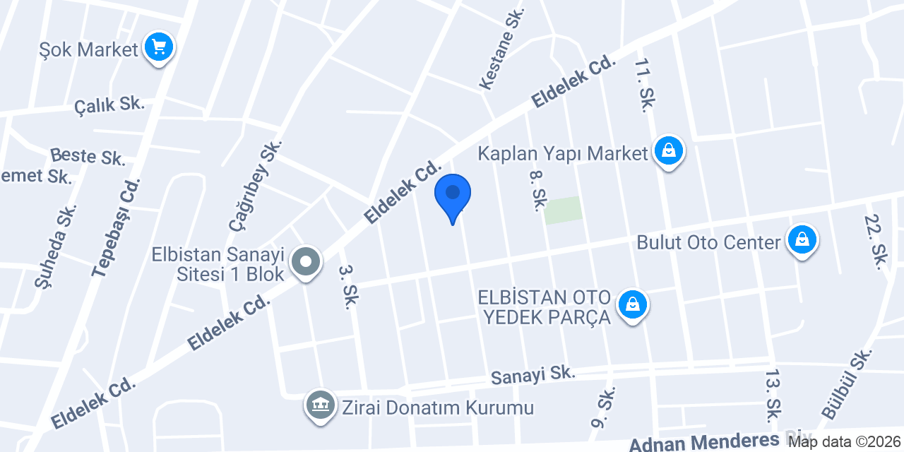 Elit Mobilya konumu