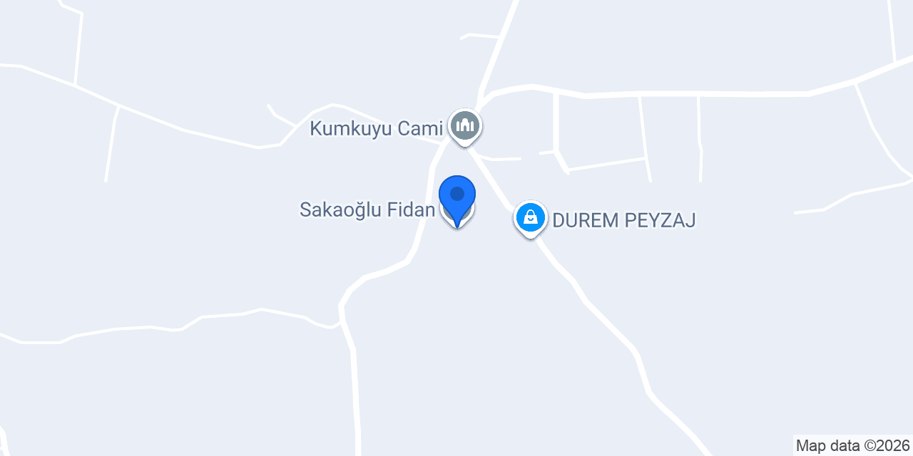 Sakaoğlu Fidan konumu