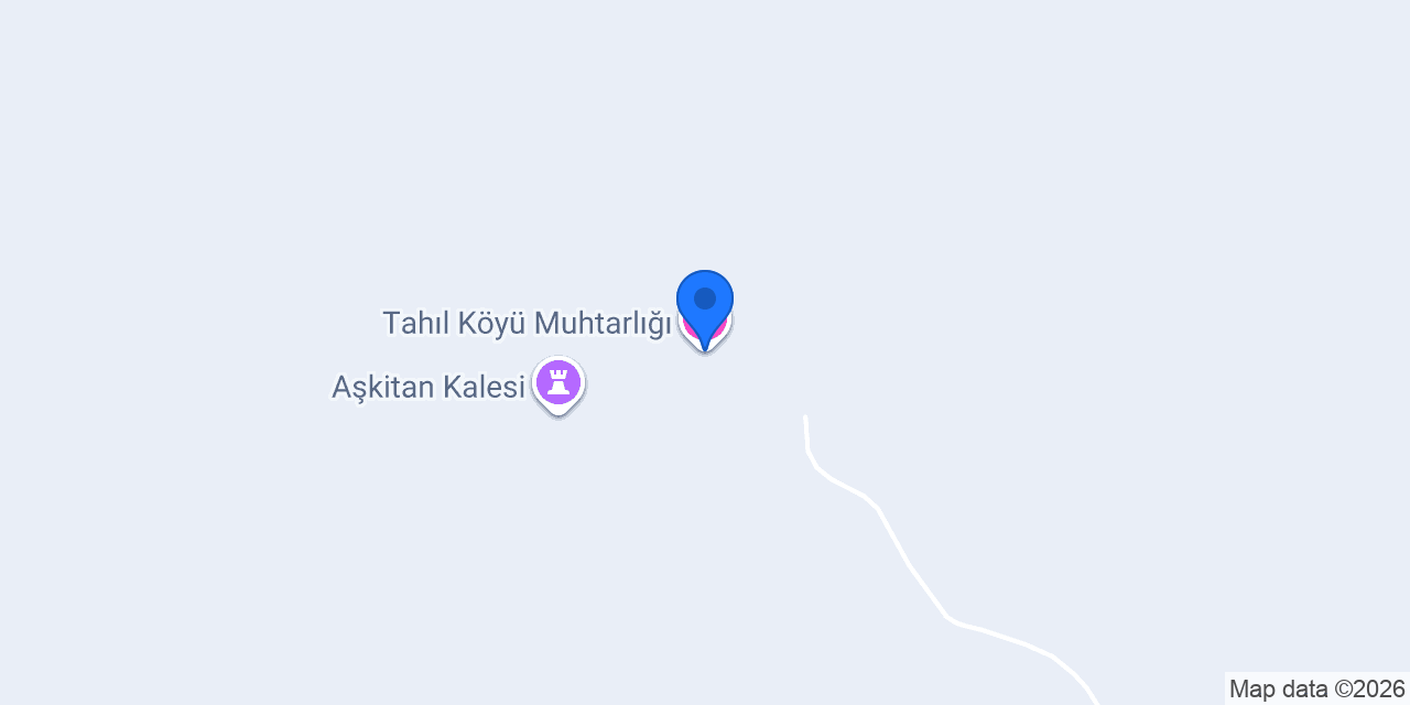 Tahıl Köyü Muhtarlığı konumu