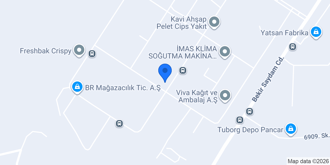 DURABA PLASTIK KIMYA SAN.ve TIC. AS. konumu