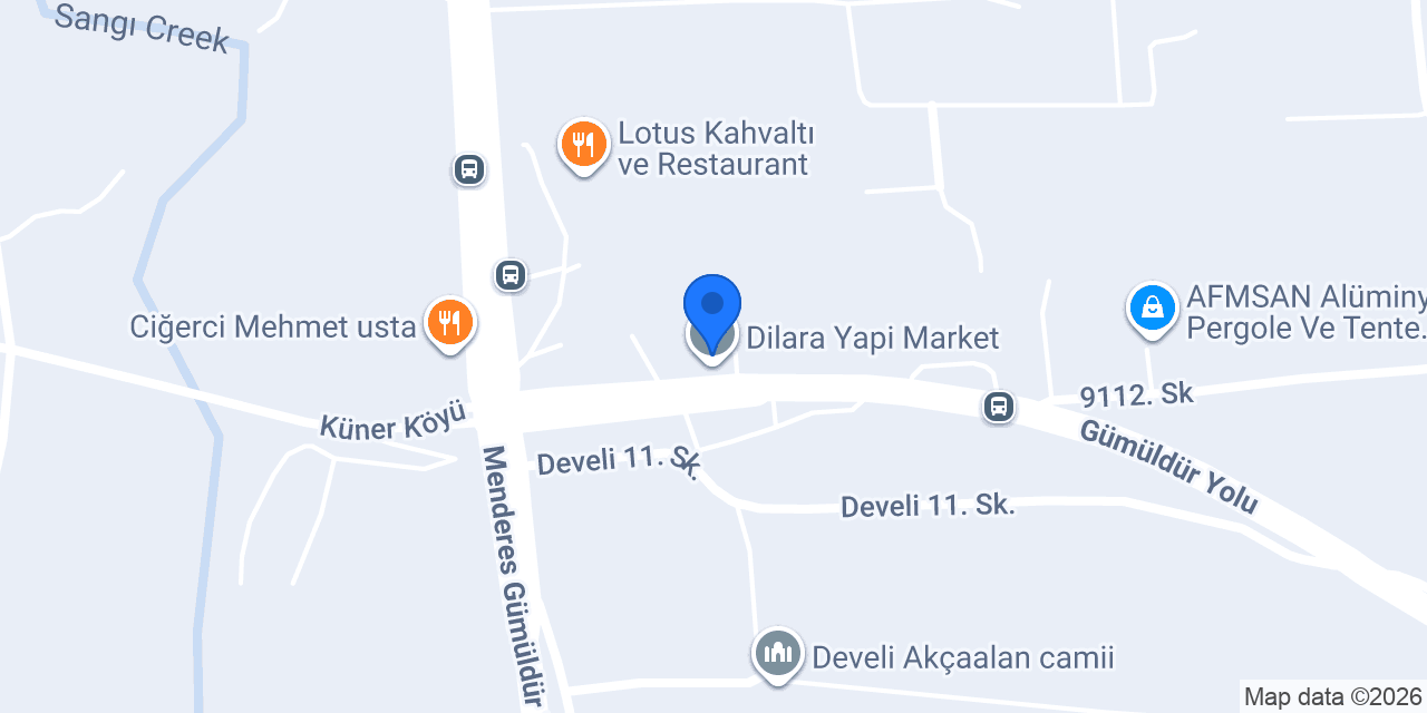 Dilara Yapi Market konumu