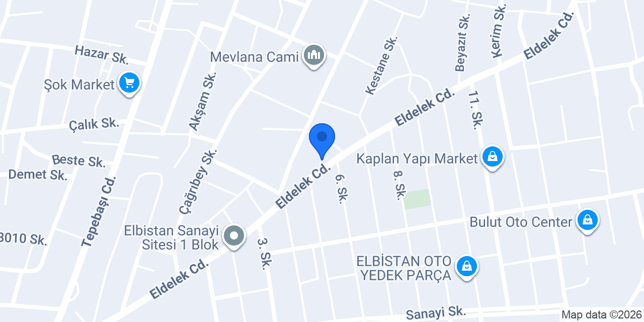 Bulut Mobilya konumu