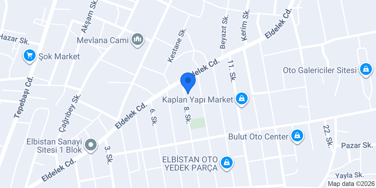 Saray Kapı Mobilya Pvc konumu