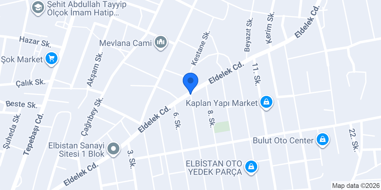 Ayhan zedeli dükkanı konumu