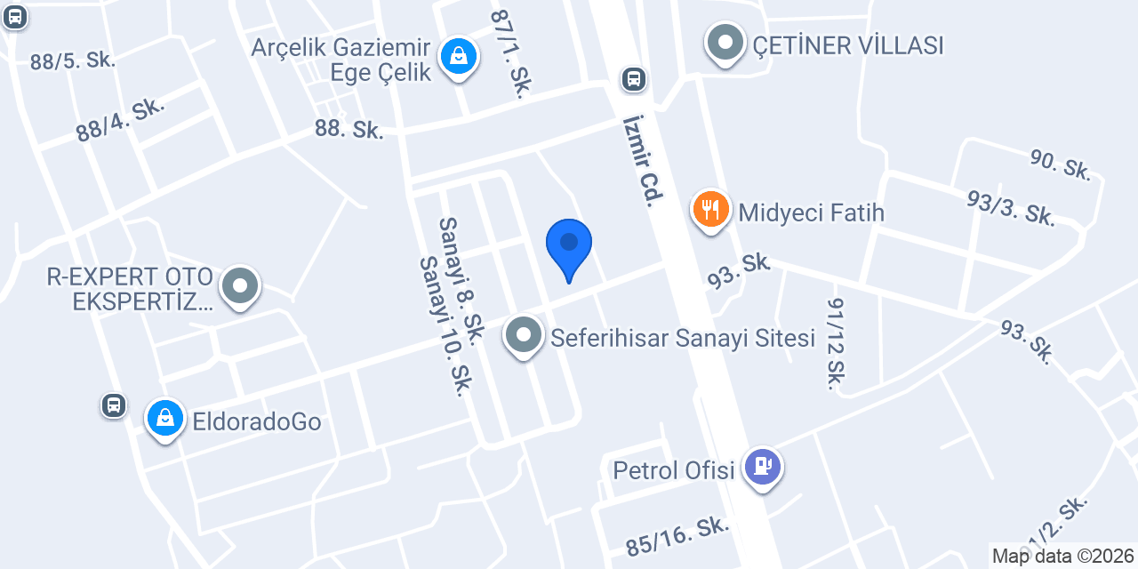 Seferihisar Tornacı Rauf konumu