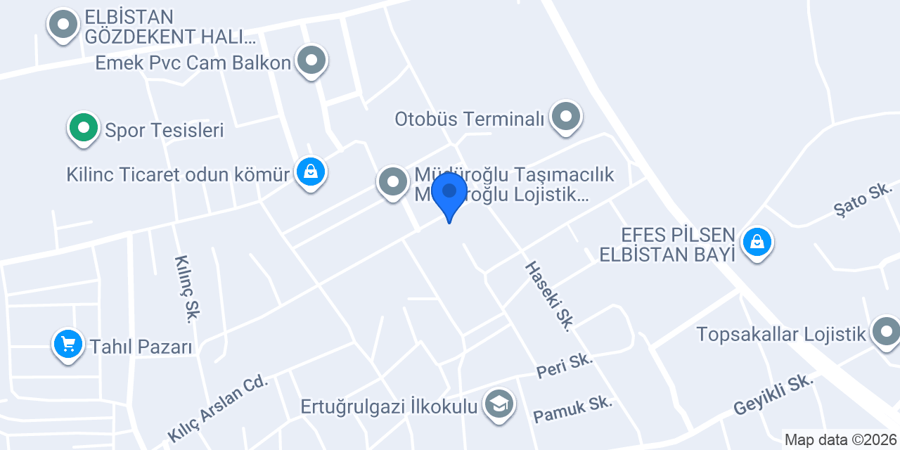 Öztaş Hızar Kereste konumu