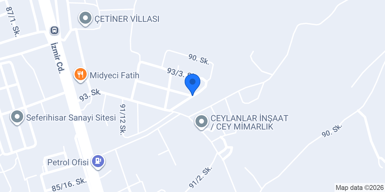 Beytepe Evleri Butik Site konumu