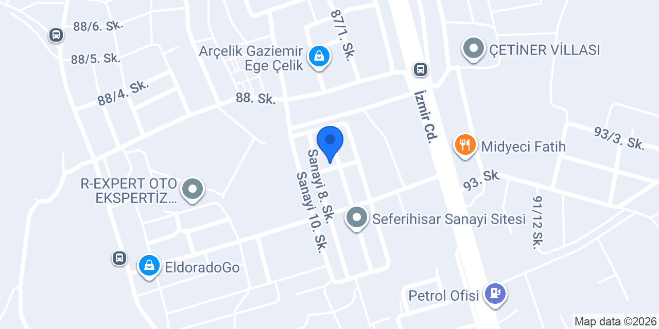 Engin Sözer Oto Yedek Parça konumu