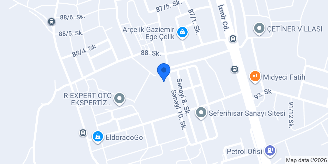 Karakuş Mobilya konumu