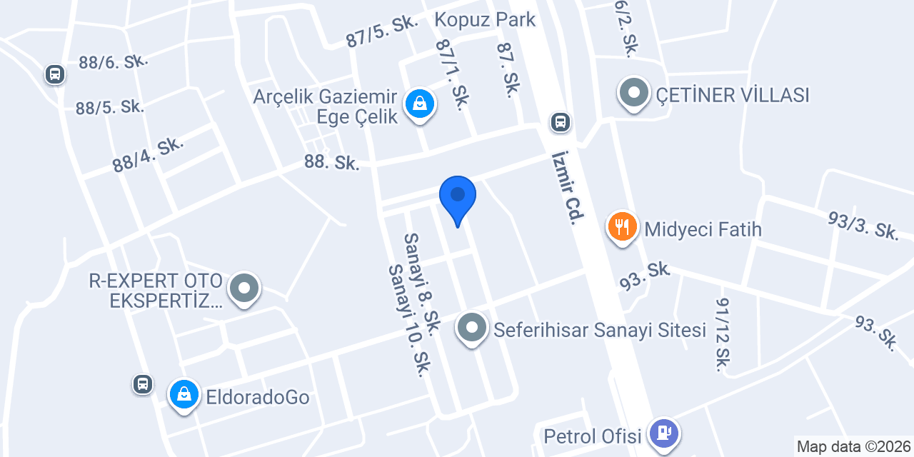 Fidan Mobilya konumu