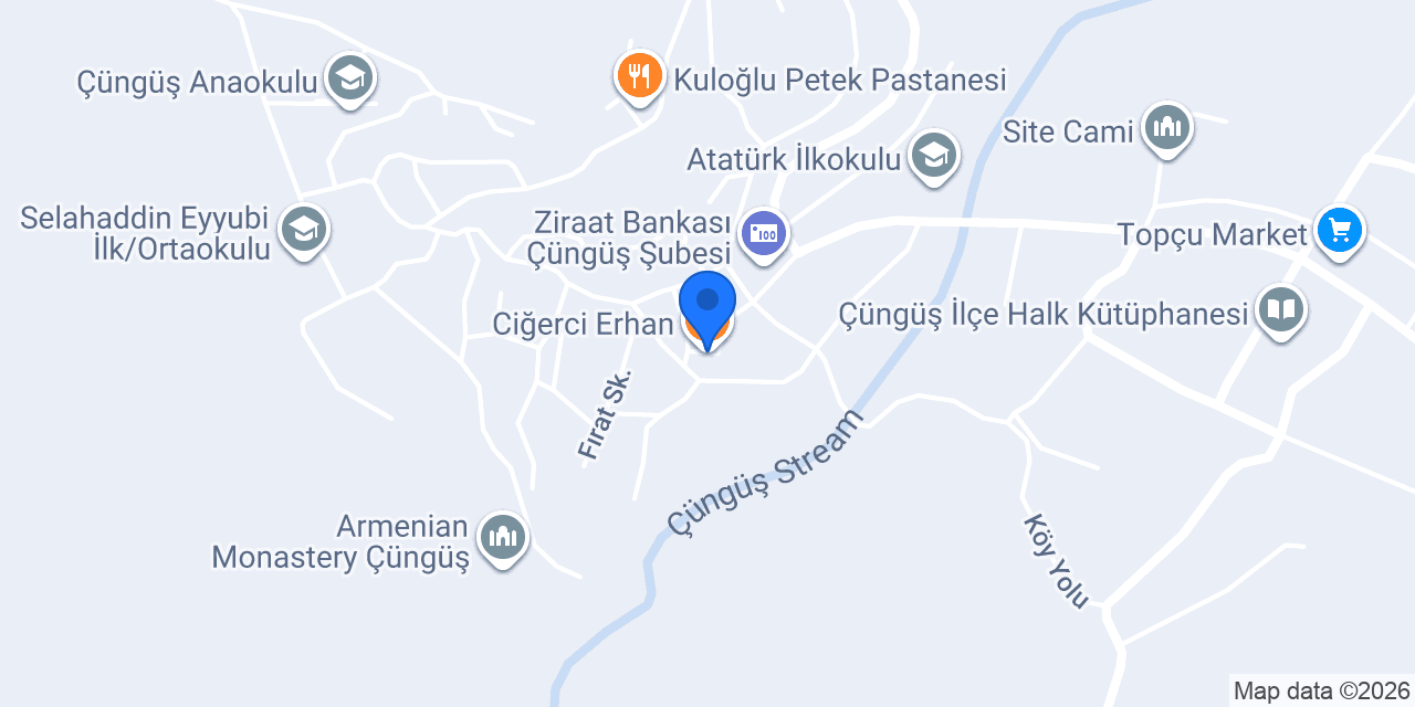 Ciğerci Erhan konumu