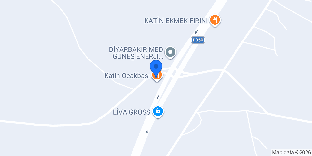 Katin Ocakbaşı konumu