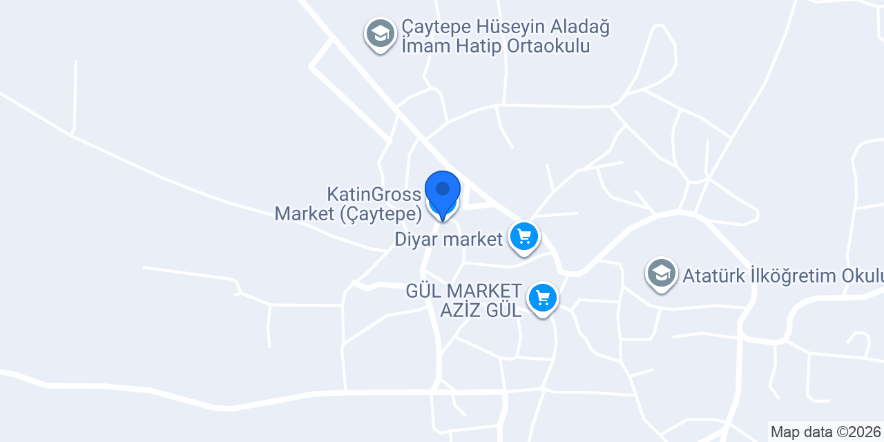 KatinGross Market (Çaytepe) konumu