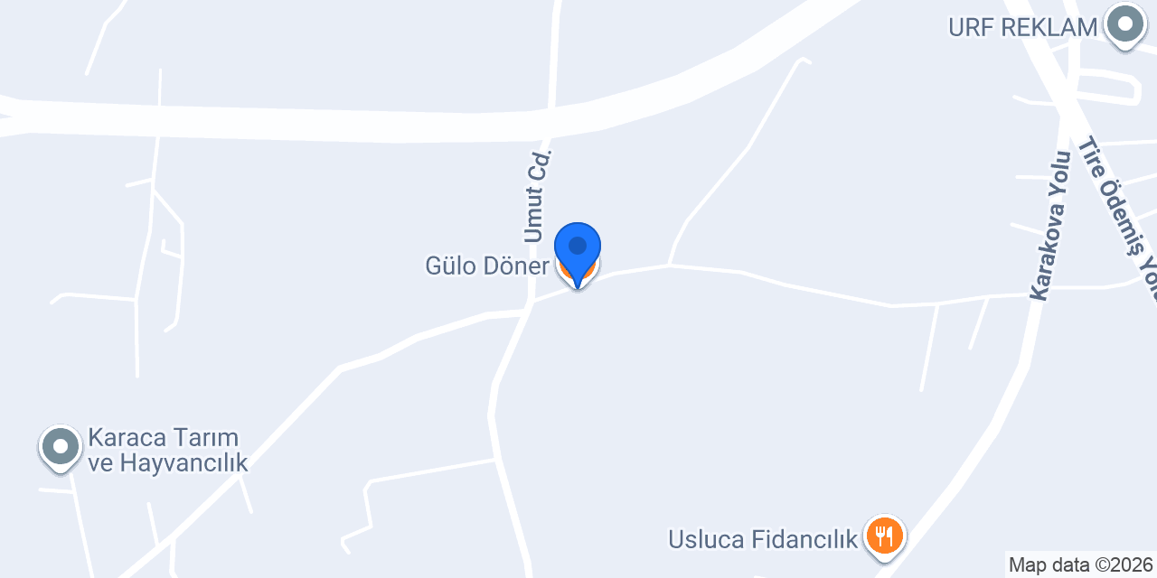 Gülo Döner konumu