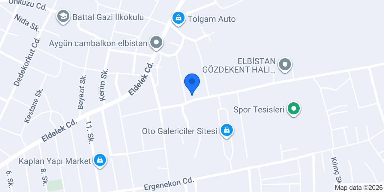Sedef mobilya konumu