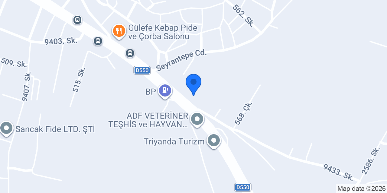 Dört Mevsim Defne konumu