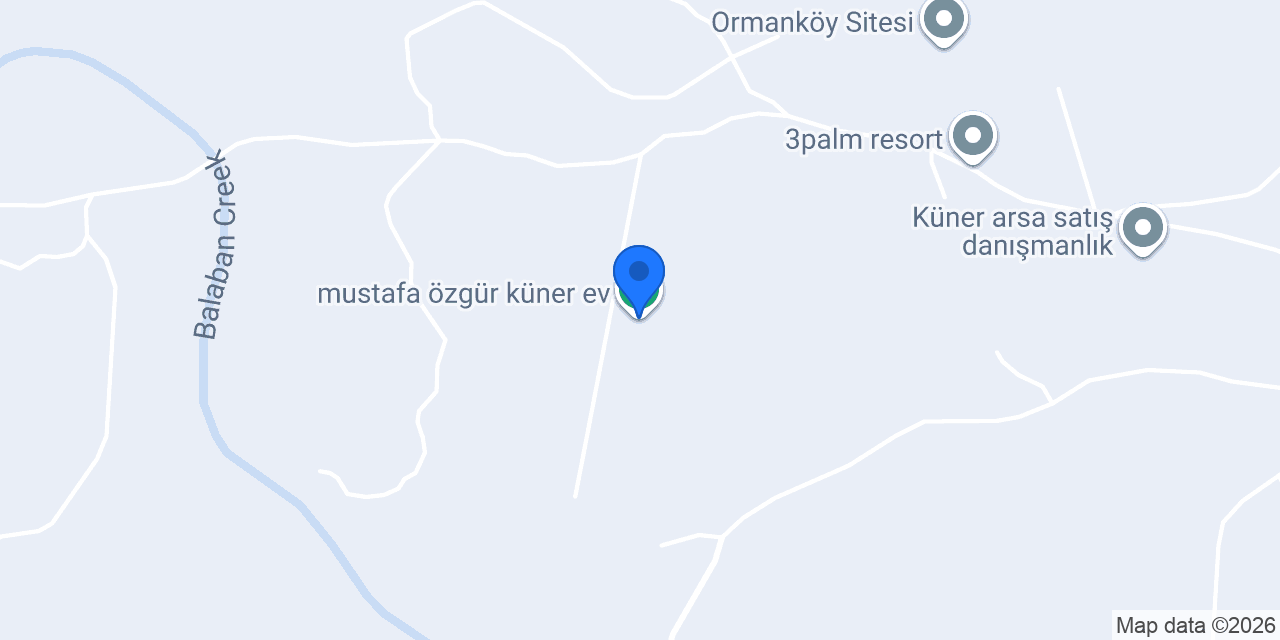 mustafa özgür küner ev konumu