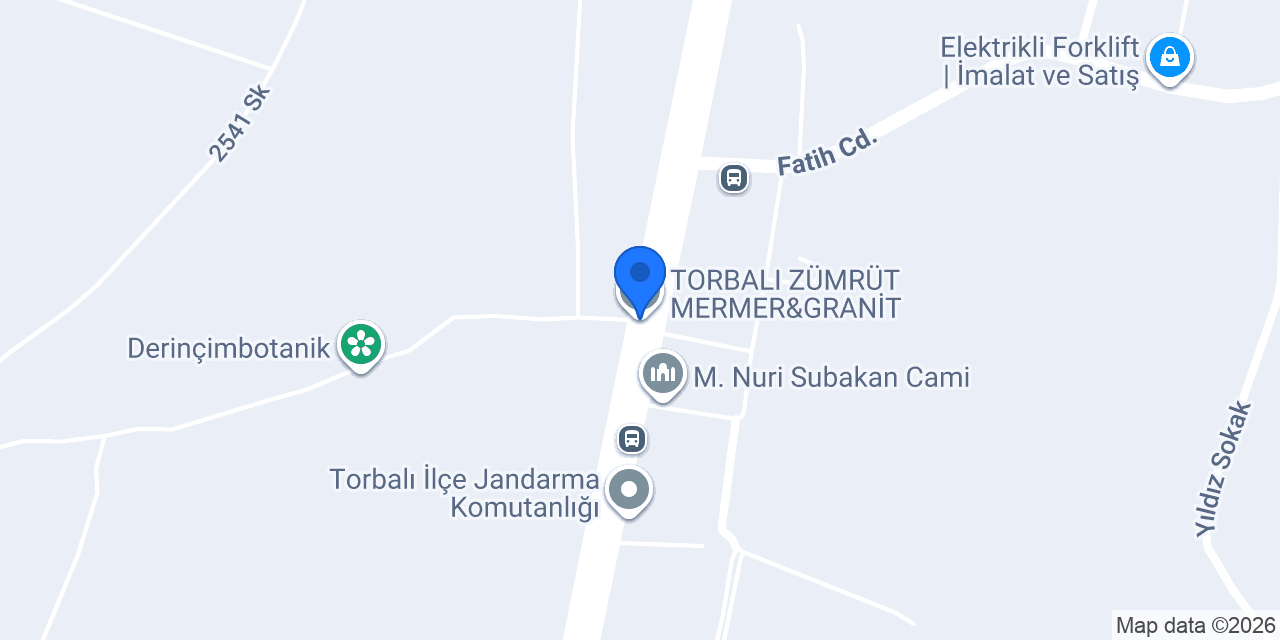 TORBALI ZÜMRÜT MERMER&GRANİT konumu