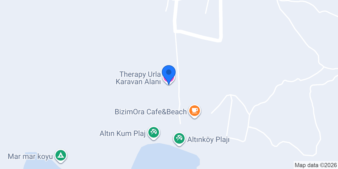 Therapy Urla Karavan Alanı konumu
