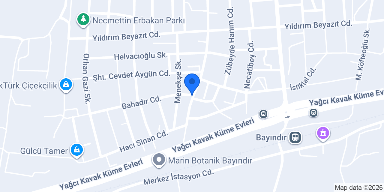Kuaför Nilgün AKCA konumu