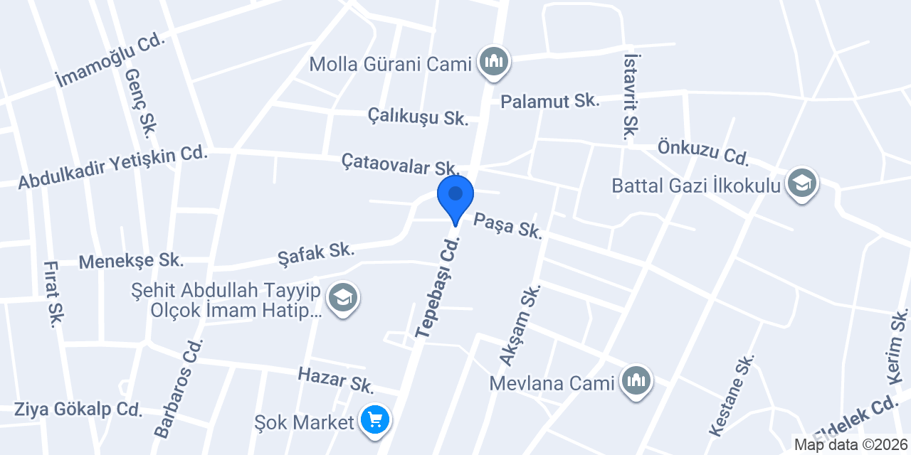 ElBİR MARKET konumu