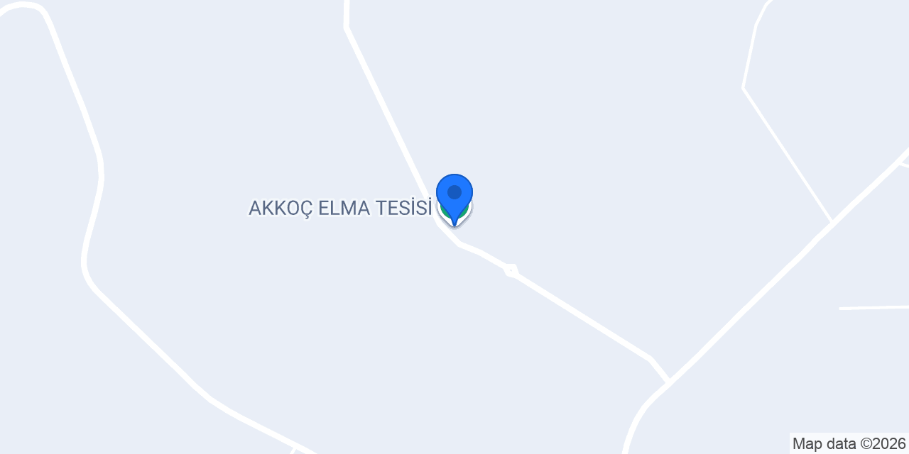 AKKOÇ ELMA TESİSİ konumu
