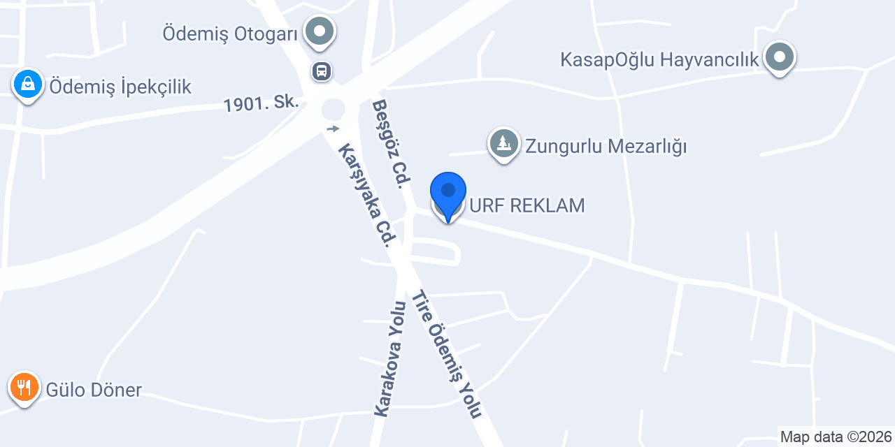 URF REKLAM konumu