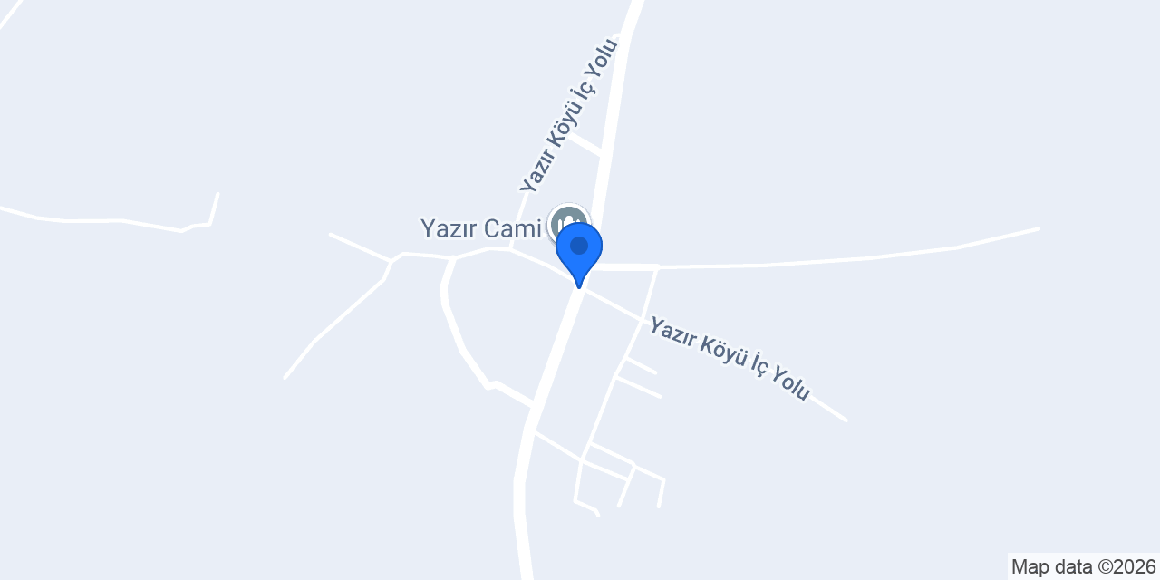 Yazır Köyü Muhtarlığı konumu