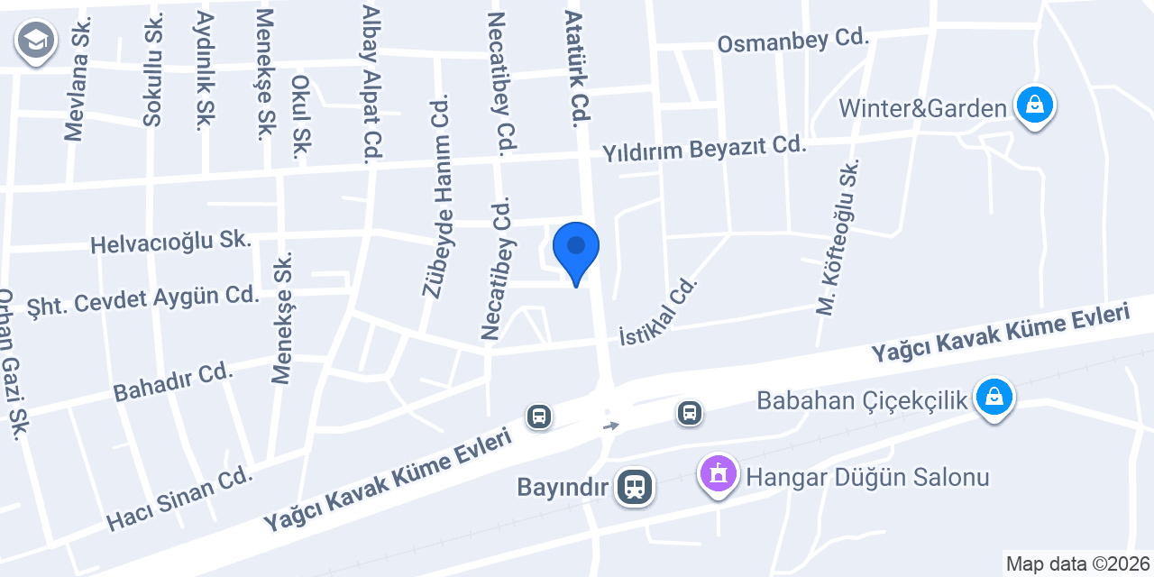 Büyük Bayındır Eczanesi konumu