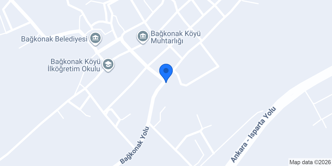 Ptt-bağkonak Acentesi konumu