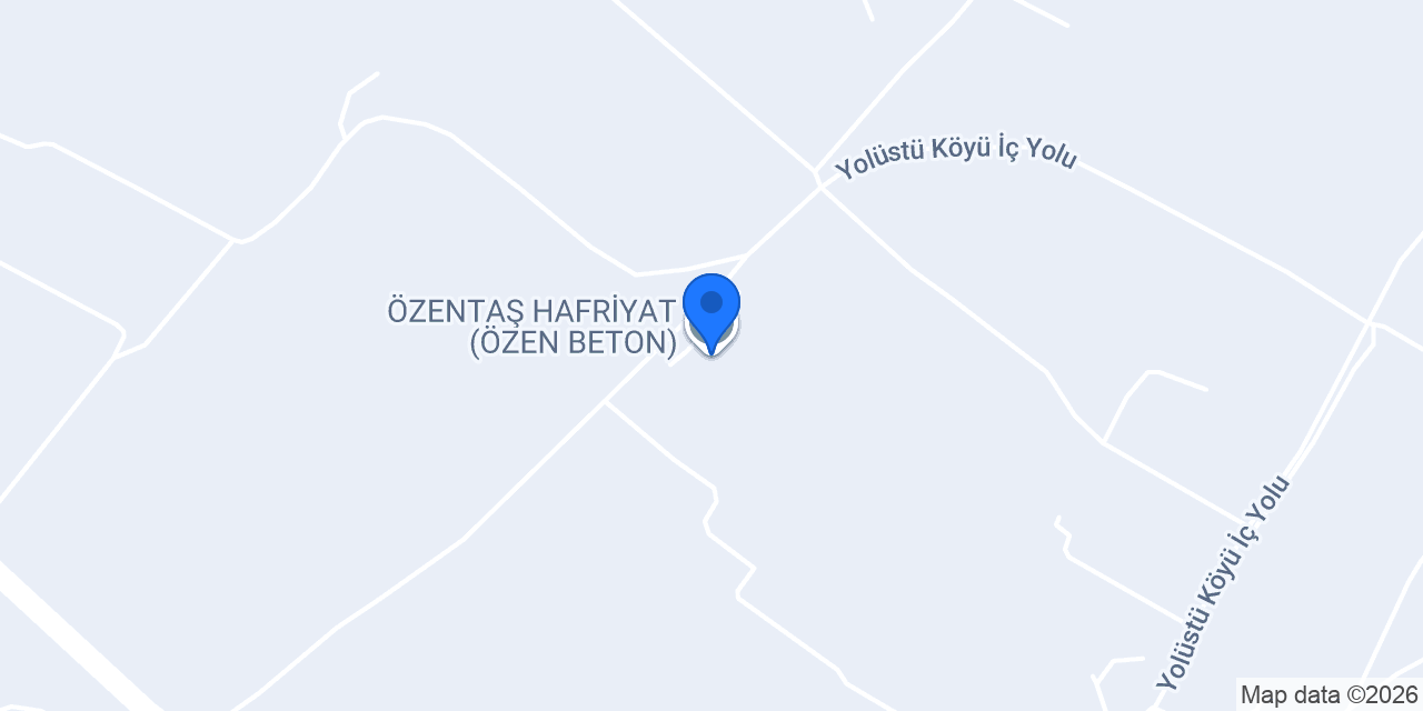 ÖZENTAŞ HAFRİYAT (ÖZEN BETON) konumu