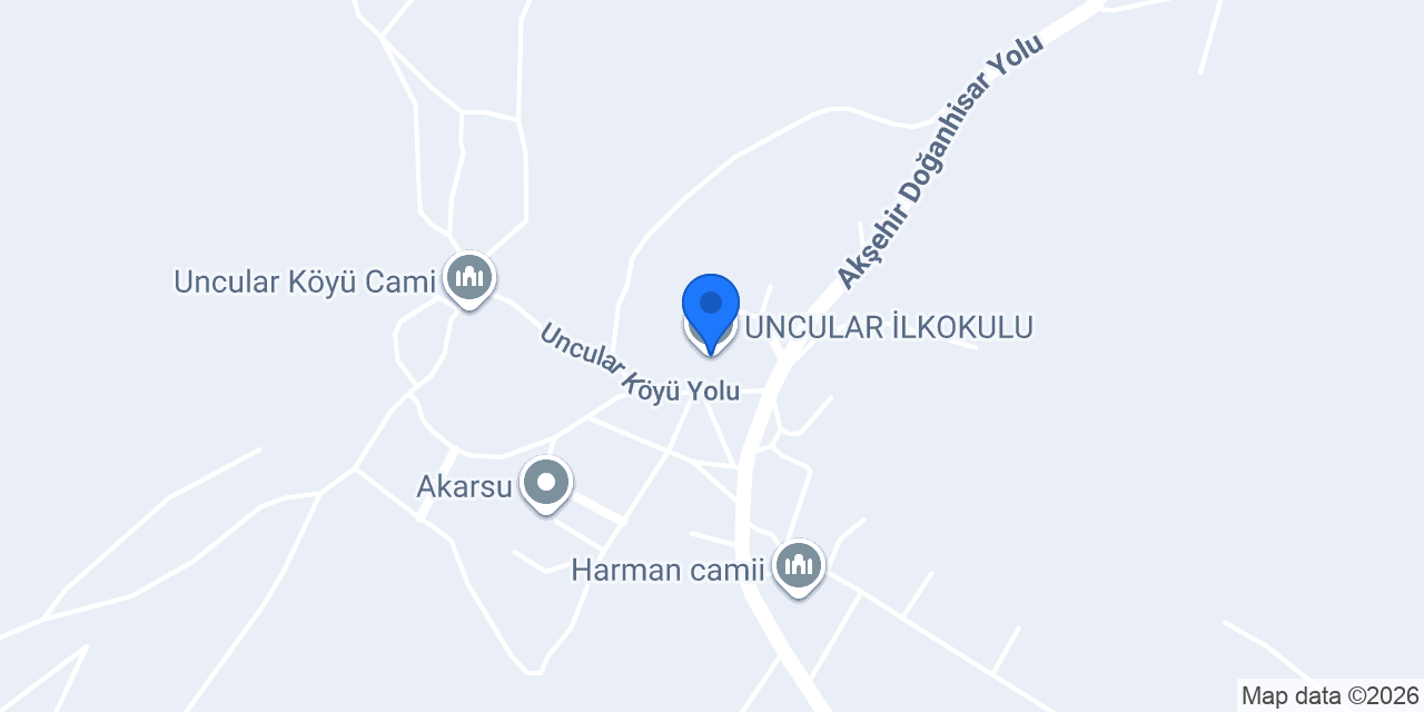 UNCULAR İLKOKULU konumu