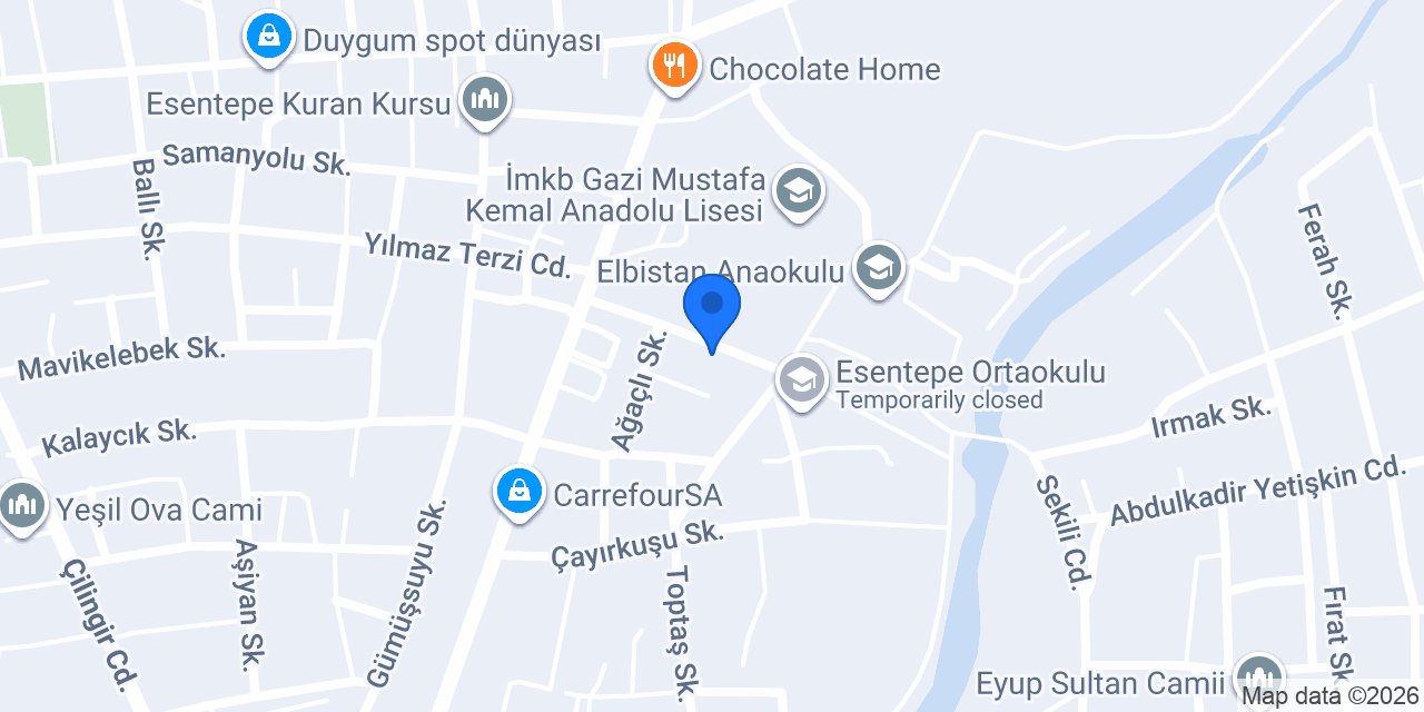 Özİlbey şalgam konumu