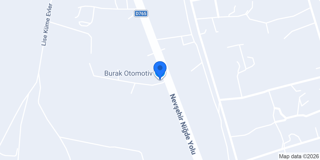 Burak Otomotiv konumu