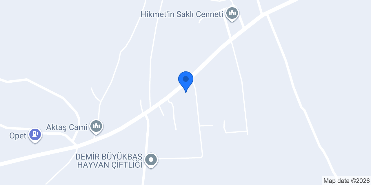 HÜSEYİN demir ÇIFTLİĞİ AKTAŞ M.H konumu