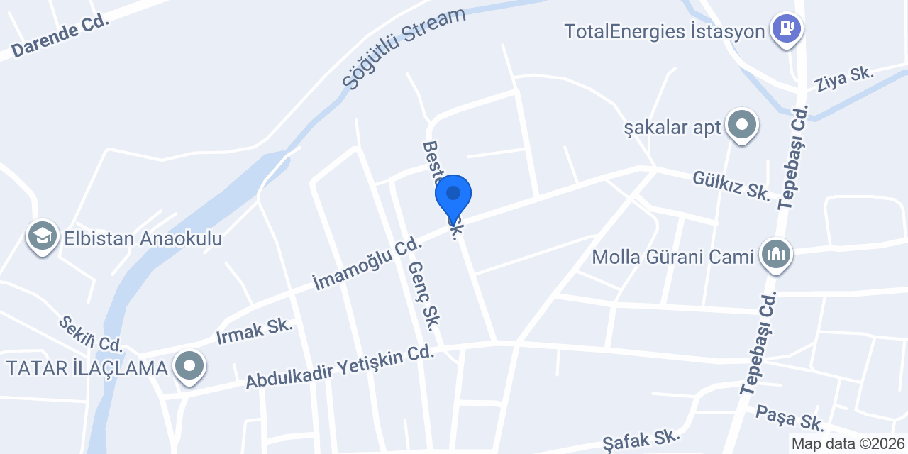 Elbistan Evden Eve Nakliyat konumu