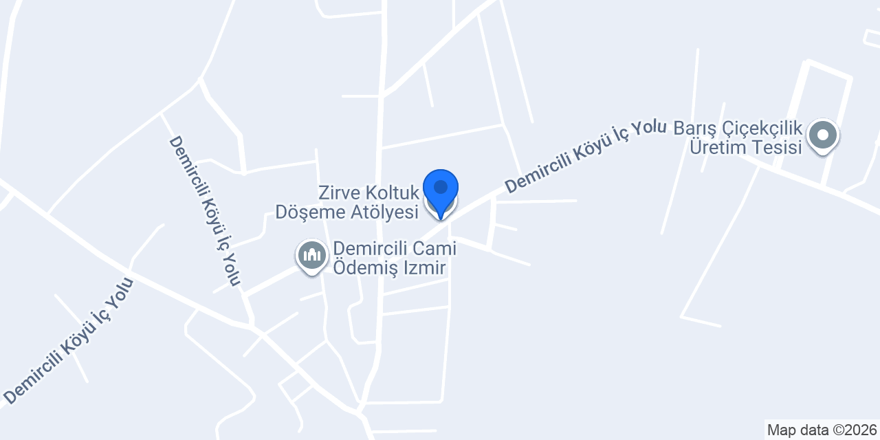Zirve Koltuk Döşeme Atölyesi konumu