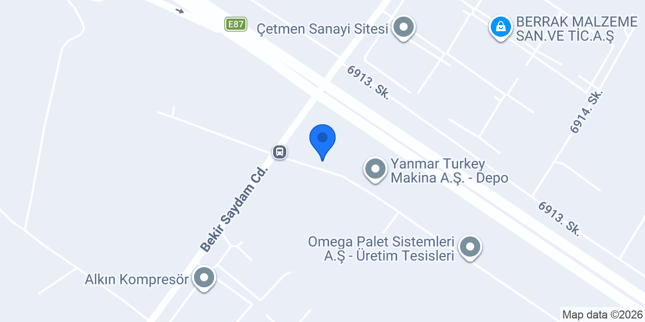 EHD KALIP MAKİNA konumu